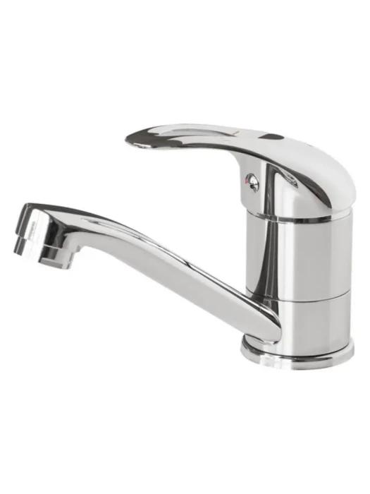 Смеситель для кухни Frap F4502-2-B, однорычажный, гибкая поводка, хром