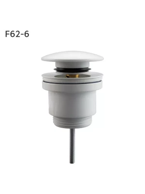 Донный клапан Frap "F62-6", автоматический, для раковины/ванны/мойки, с переливом
