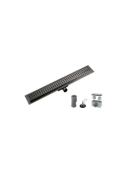 Душевой трап Gappo G88007-36 встраиваемый, нержавеющая сталь, черный
