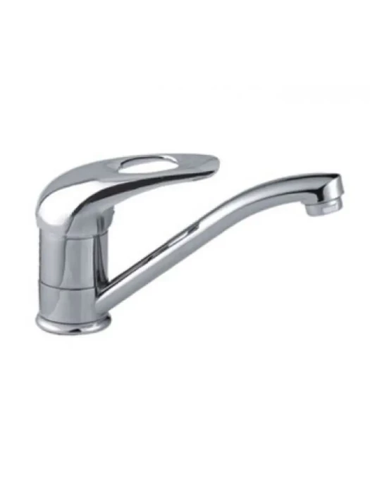 Смеситель Frap H02 F4502-B , для раковины, хром, однорычажный, поворотный излив