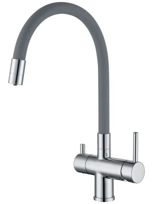 Смеситель для кухни Gappo 4398-30 под фильтр, латунь, хромированный