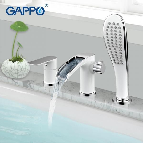 Смеситель на борт ванны Gappo G1148-8