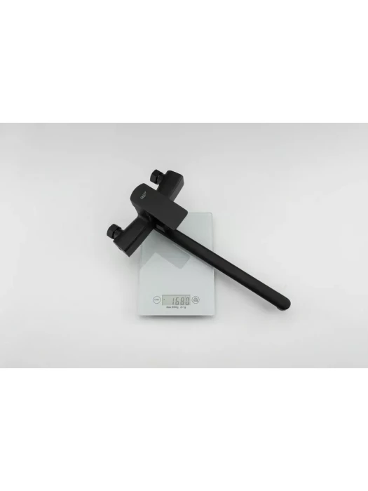 Смеситель FRUD R22152, для ванны, с душем, керамический картридж, черный