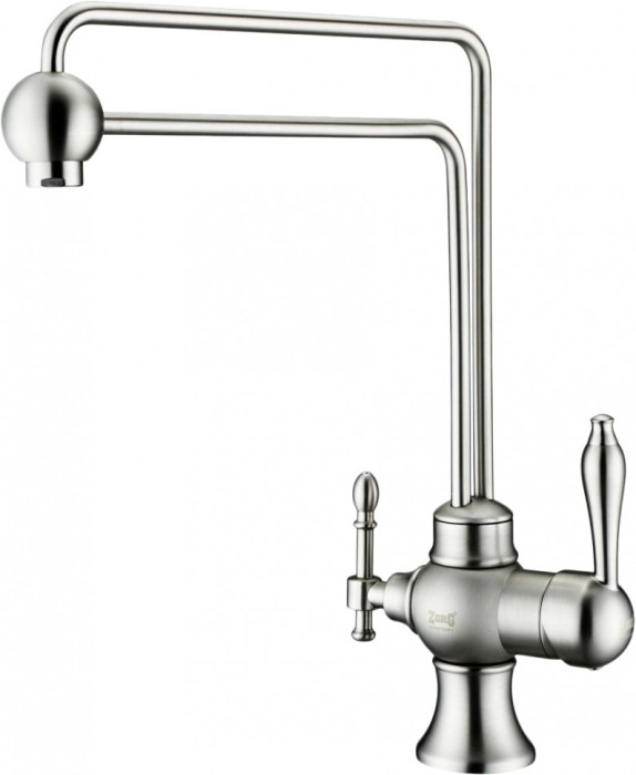 Смеситель для кухонной мойки ZORG Sanitary  (ZR 345 YF SATIN)