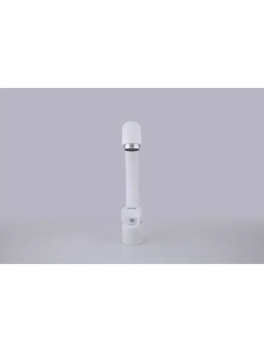 Смеситель для кухни Frap F4113-8, однорычажный, поворотный, цвет белый гранит