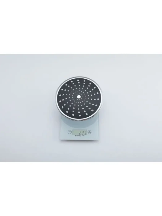 Душевая стойка со смесителем Frap 2308 с тропическим душем, хром