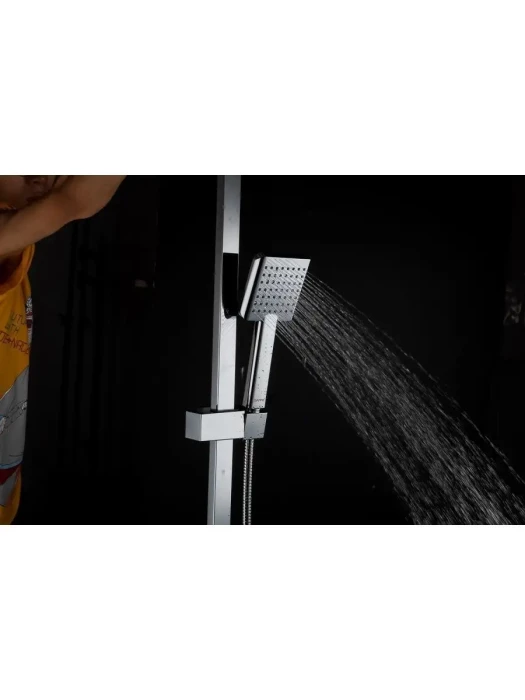 Душевая система с тропическим душем Gappo G2407-20 Jacob, латунь, в цвете хром