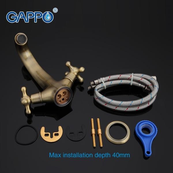 Смеситель для раковины Gappo G1063-4
