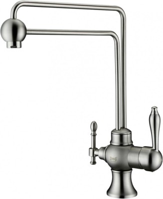 Смеситель для кухонной мойки ZORG Sanitary  (ZR 345 YF STEEL)