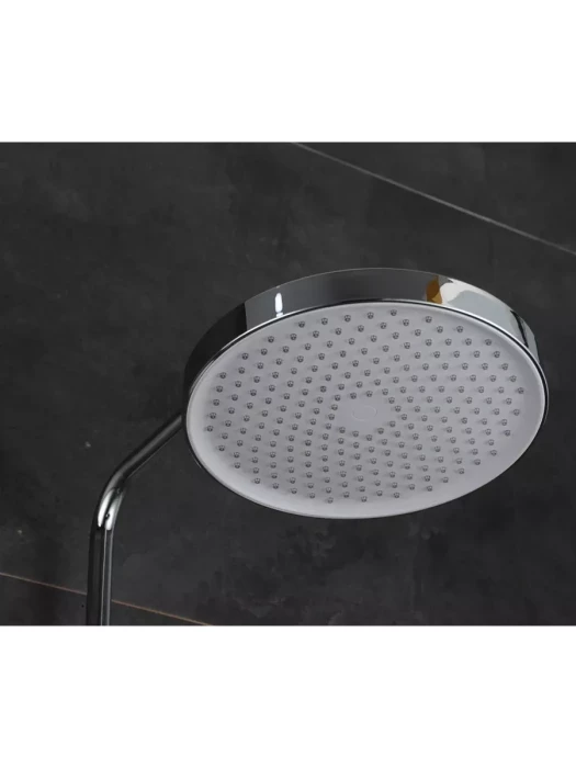 Верхний тропический душ Frap F015-25 круглый, диаметр 25 см, хром