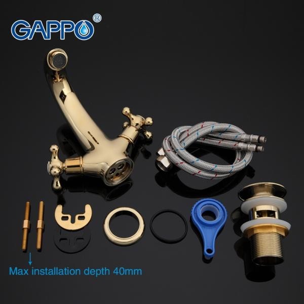 Смеситель для раковины Gappo G1063-6