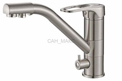 Смеситель для кухни ZORG Steel Hammer (SH 321 SATIN)