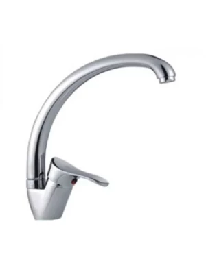 Смеситель кухонный Frap F4114-B, поворотный излив, глянцевый, цвет хром