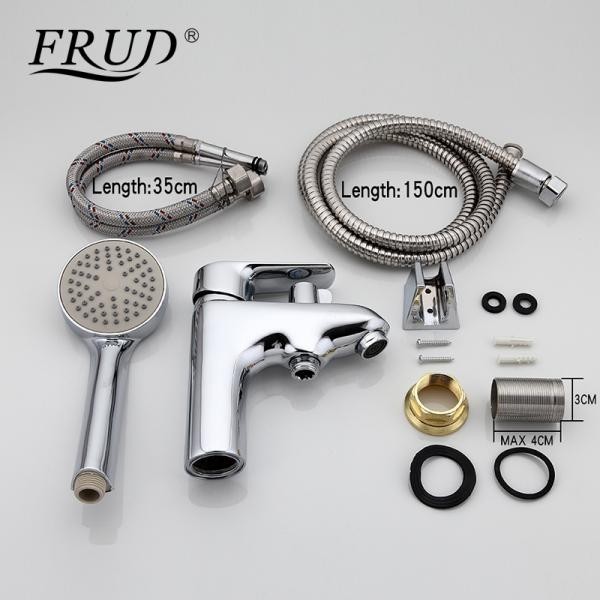 Смеситель для раковины с гигиенической лейкой Frud R12105