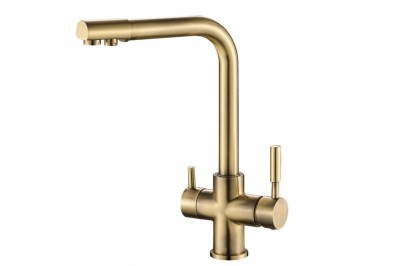 Смеситель для кухни ZORG Steel Hammer (SH 552 BRONZE)