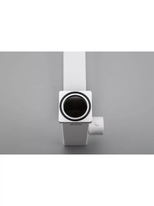 Смеситель Gappo G1117-8 для ванны, с лейкой, латунь, белый, хром