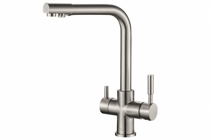 Смеситель для кухни ZORG Steel Hammer (SH 552 SATIN)