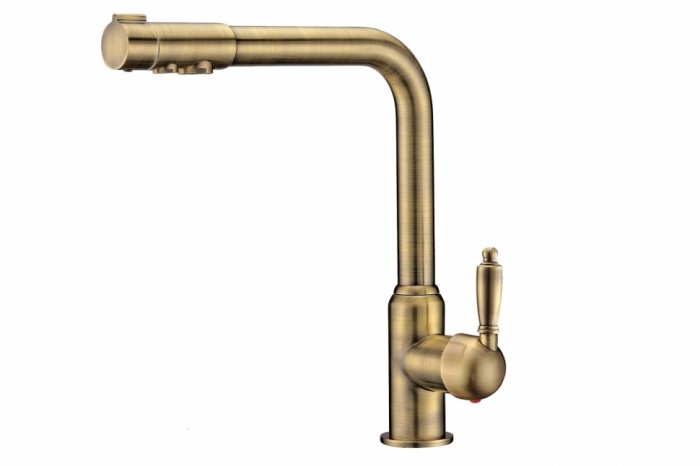 Смеситель для кухни под фильтр ZORG Zorg Sanitary (ZR 320 YF-33 BR)