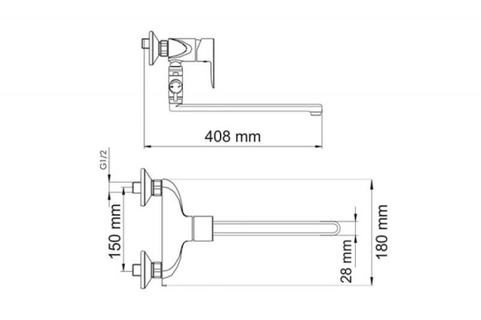 Смеситель для ванны Wasserkraft 3502L