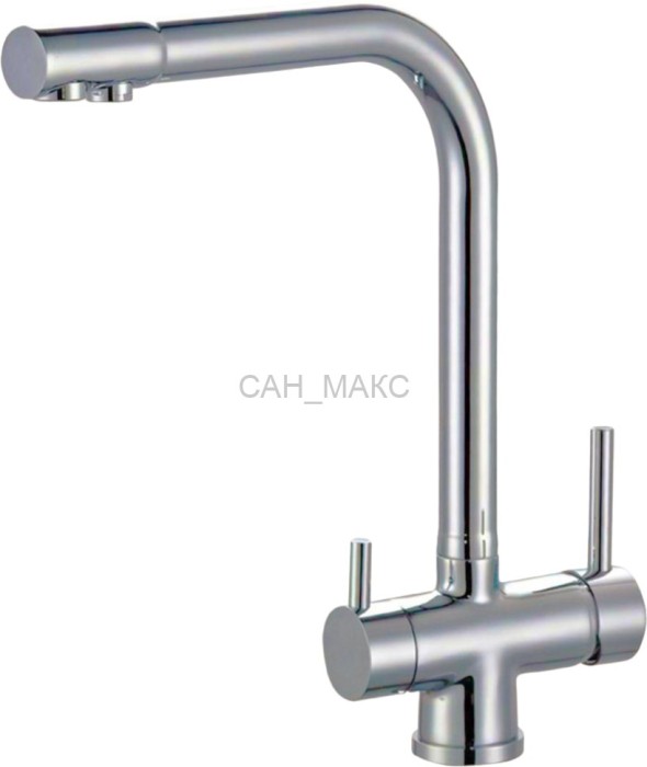 Смеситель для кухонной мойки ZORG Sanitary  (ZR 348 YF SATIN)