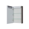 Зеркальный шкаф Aquaton Сильва 50 дуб макиато (1A215502SIW5L)
