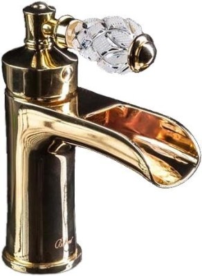 Смеситель для умывальника VOGUE CRYSTAL, золото_Комплект