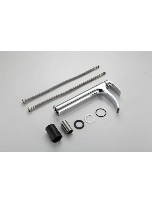 Смеситель для раковины Frap F1069-2, однорычажный, латунь, хром