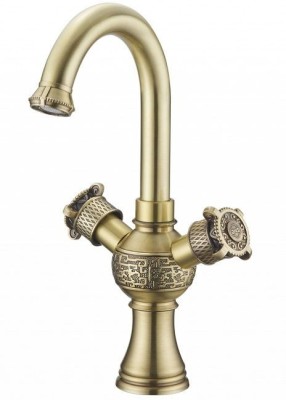 Смеситель для раковины ZORG Antic  (A 2007U-BR)