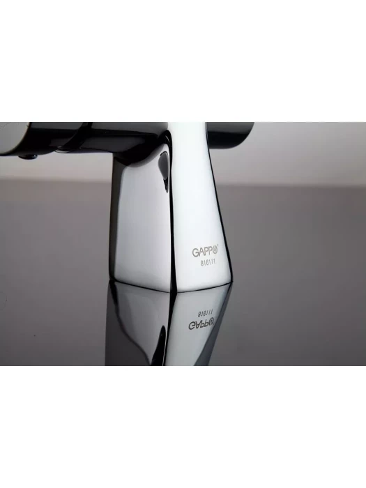 Смеситель для раковины с лейкой Gappo G1204, латунь в цвете хром