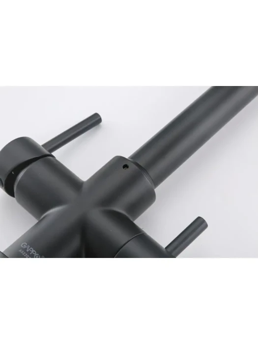 Смеситель для кухни Gappo G4398-66 чёрный