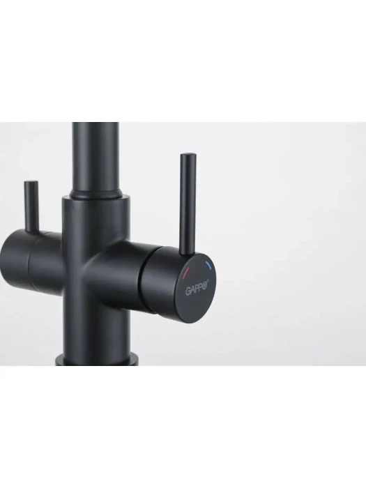 Смеситель для кухни Gappo G4398-66 чёрный