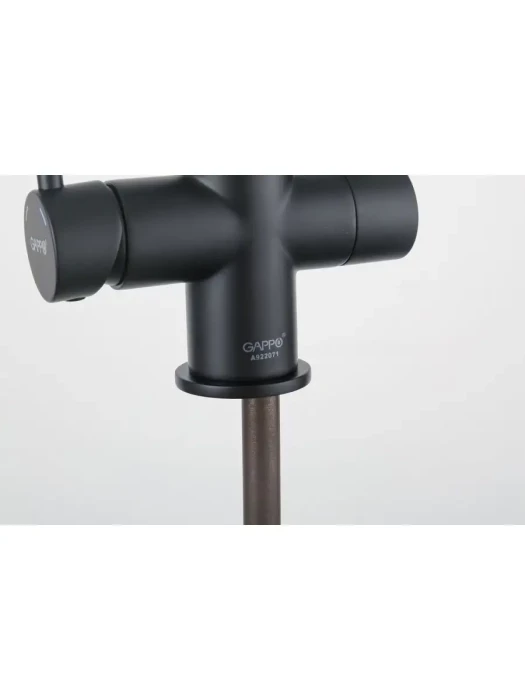 Смеситель для кухни Gappo G4398-66 чёрный