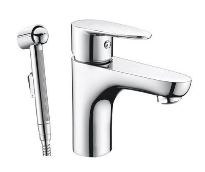Смеситель для раковины с гигиенической лейкой Wasserkraft 3508
