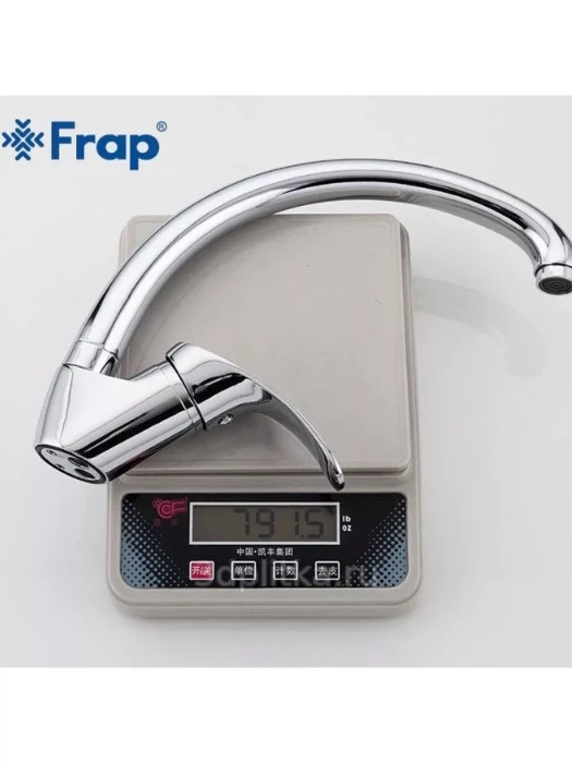 Смеситель для кухни Frap F4136-B, однорычажный, поворотный излив, хром