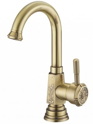 Смеситель для раковины ZORG Antic  (A 205U-BR)