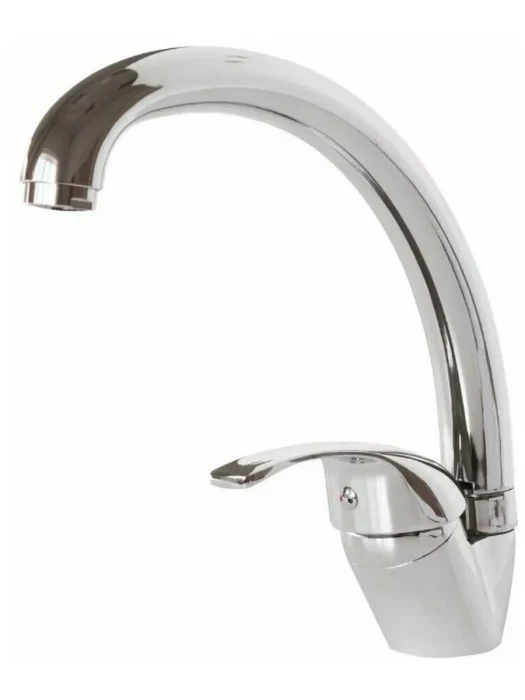Смеситель для кухни Frap F4150, однорычажный, поворотный излив, хром