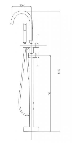 GEMY Смеситель Gemy G7098A