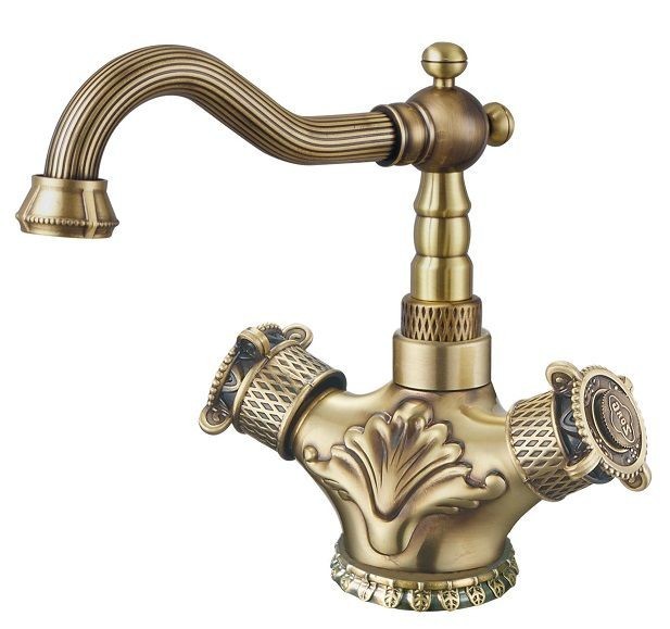 Смеситель для раковины ZORG Antic  (A 3009U-BR)