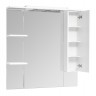 Зеркальный шкаф Aquaton Эмили 105 R белый (1A008602EM01R)