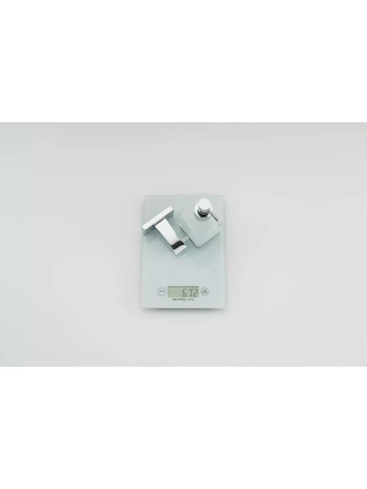 Дозатор для мыла Gappo G0727 настенный, латунь, стекло, хром